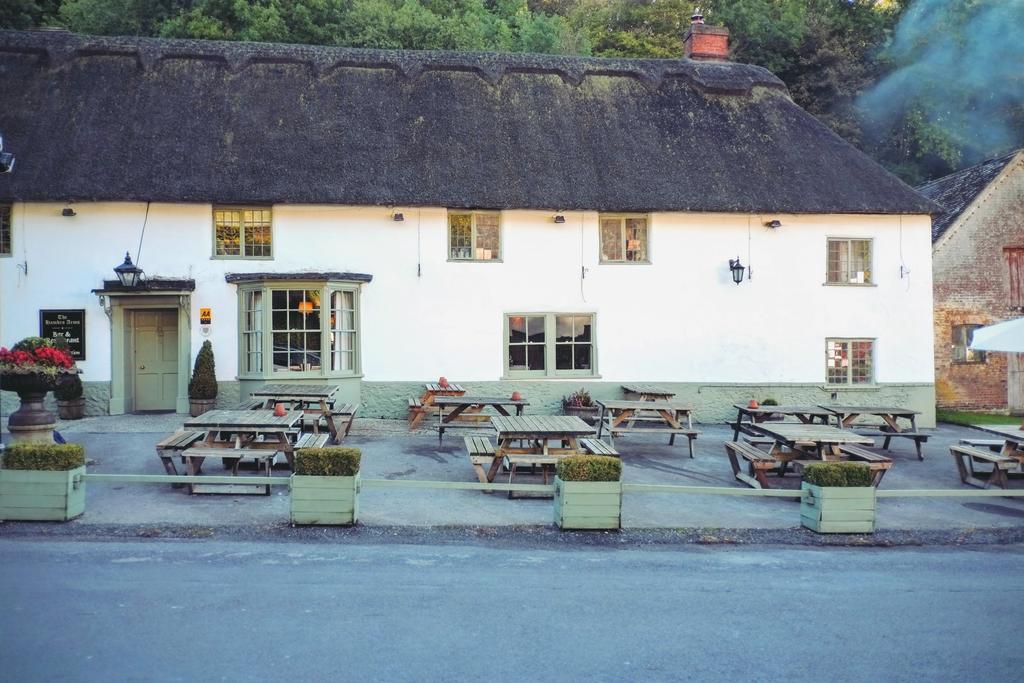 Hotel Hambro Arms Milton Abbas Exteriér fotografie
